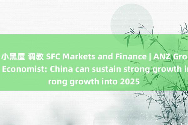 小黑屋 调教 SFC Markets and Finance | ANZ Group Chief Economist: China can sustain strong growth into 2025