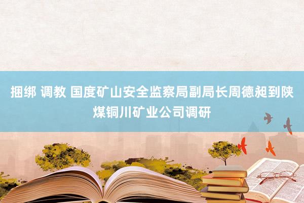 捆绑 调教 国度矿山安全监察局副局长周德昶到陕煤铜川矿业公司调研